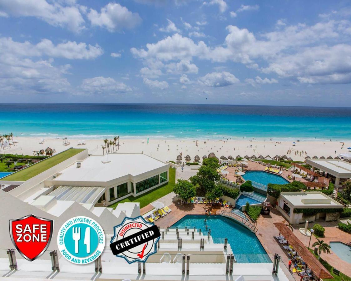 Condo In Ocean Front Resort カンクン エクステリア 写真