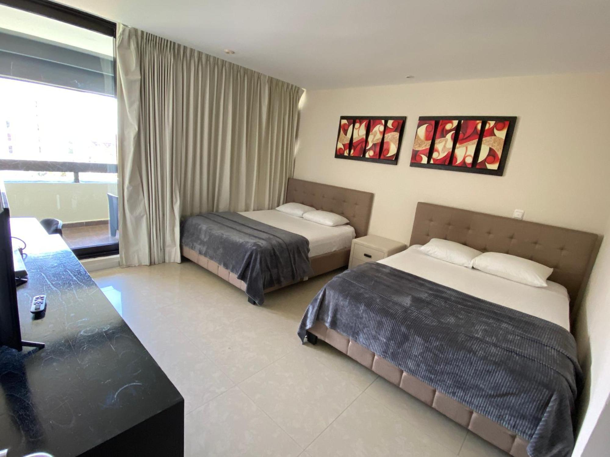 Condo In Ocean Front Resort カンクン 部屋 写真