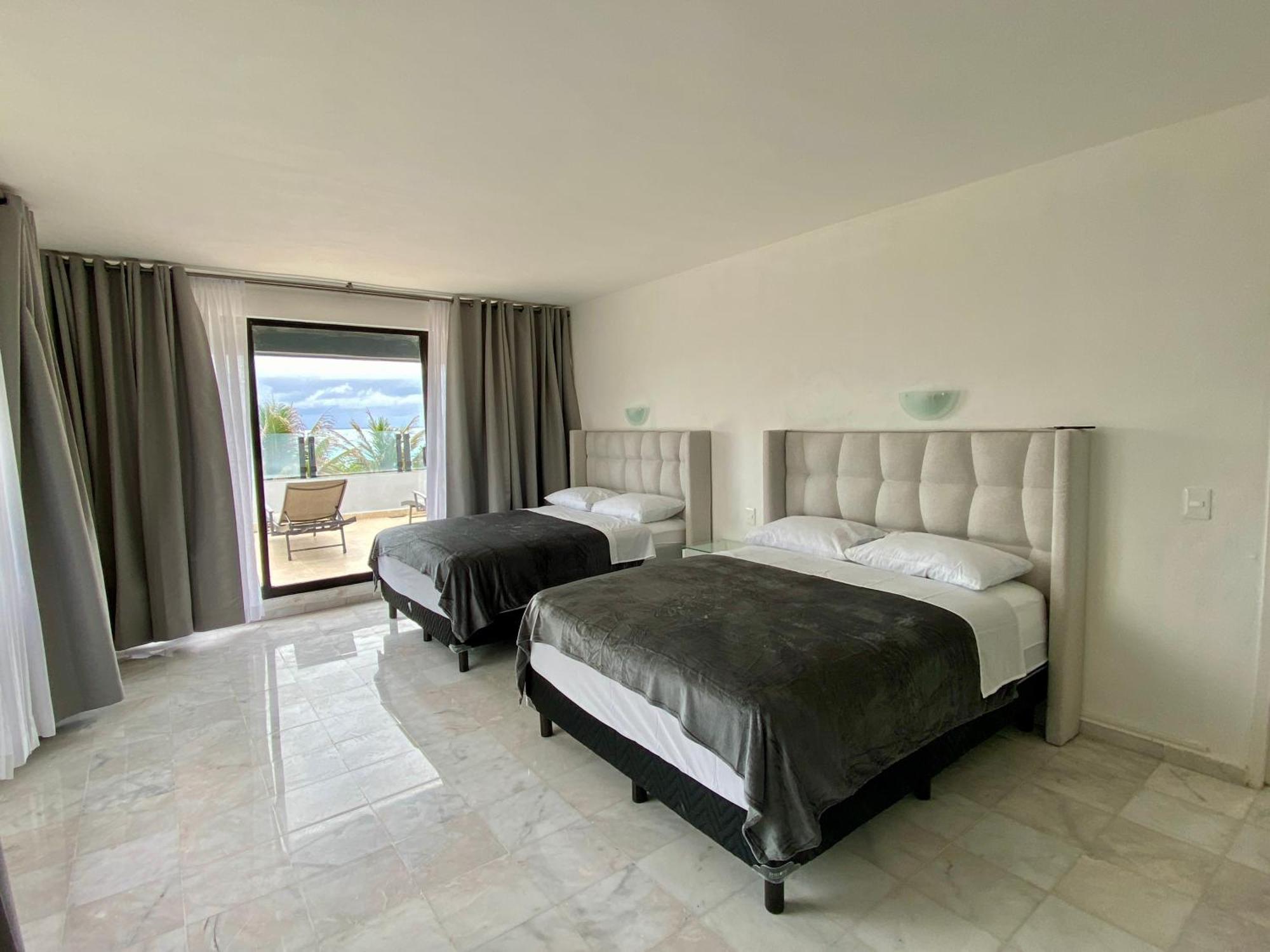 Condo In Ocean Front Resort カンクン 部屋 写真